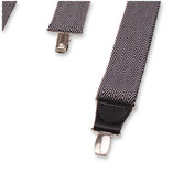 XIV Hosenträger - Fischgrätmuster Dunkelblau - Thumbnail 2