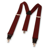 XIV Hosenträger - Hahnentrittmuster Rot - Thumbnail 2