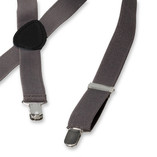 Grau Hosenträger für Kinder - Thumbnail 3
