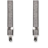 Silber Glitzer Hosenträger für Kinder  - Thumbnail 1