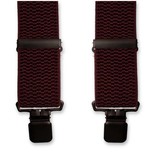 Bordeauxrote Arbeitshosenträger - Thumbnail 1