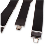 Schwarze Extra Breite Hosenträger - Thumbnail 3