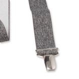 Schmale graue Hosenträger - Thumbnail 3