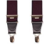 XIV Hosenträger - Fischgrätmuster Rot Blau - Thumbnail 4