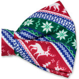 Weihnachtsfliege grün/ rot/ blau - Thumbnail 2