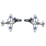 Flugzeug Manschettenknöpfe - Thumbnail 1