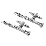 Klarinette Manschettenknöpfe - Thumbnail 1