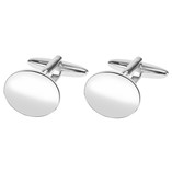 Manschettenknöpfe Oval - Thumbnail 1