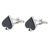 Pik Ass Manschettenknöpfe - Thumbnail 1