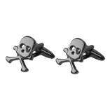 Manschettenknöpfe Totenkopf - Thumbnail 1