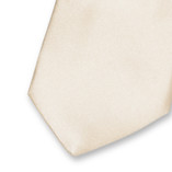 Off-white Satin Krawatte - Thumbnail 2