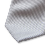 Polyester-Krawatte grau - Thumbnail 2