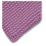 Gestrickte Krawatte Lila  - Thumbnail 2
