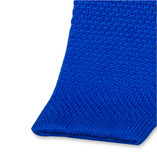 Gestrickte Krawatte Blau - Thumbnail 2