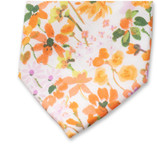 Orange Blumenkrawatte - Aquarell - Thumbnail 2