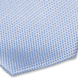 Hellblaue Krawatte mit Punktemuster - Thumbnail 2