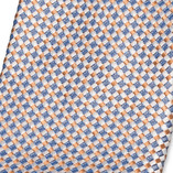 Beige gemusterte Krawatte  - Thumbnail 2