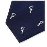 Dunkelblaue Krawatte - Freiheit - Thumbnail 4