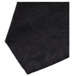 Schwarze Hochzeitskrawatte - Thumbnail 2