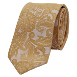 Gold Hochzeitskrawatte - Thumbnail 1