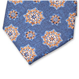 Königsblaue Krawatte im De-Luxe-Design - Thumbnail 2