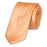 Pfirsichfarben Krawatte für Damen - Thumbnail 1