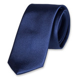 Saphirblaue Krawatte für Damen - Thumbnail 1