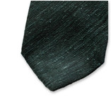 Dunkelgrüne Krawatte - Italienische Seide - Thumbnail 2