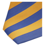 Streifenkrawatte gelb/blau - Thumbnail 2