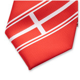 Krawatte - Dänischer Flagge - Thumbnail 2