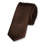 Kinderkrawatte Dunkelbraun - Thumbnail 1