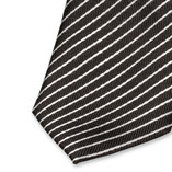 Kinderkrawatte schwarz/weiß - Thumbnail 2