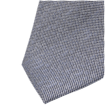 Dunkelblaue Krawatte Two-tone - Thumbnail 2