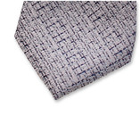 Blaue Bouclé-Krawatte - Thumbnail 2