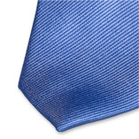 Schmale Krawatte Blau - Thumbnail 2