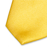 Schmale Krawatte Kanariengelb - Thumbnail 2