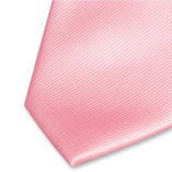 Polyester-Krawatte hellrosa - Thumbnail 2