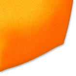 Satinkrawatte orange Polyester - Thumbnail 2