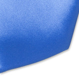 Satinkrawatte blau Polyester - Thumbnail 2