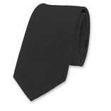 Schwarze glitzer Krawatte - Thumbnail 1