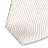 Schmale Krawatte Weiß - Thumbnail 2