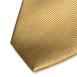 Schmale Krawatte Gold - Thumbnail 2