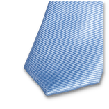 Super schmale Krawatte hellblau - Thumbnail 2