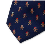 Weihnachtskrawatte Lebkuchenmann - Thumbnail 2