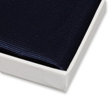 Dunkelblaues Einstecktuch - Thumbnail 2