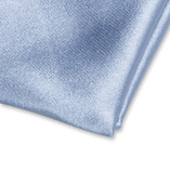 Blaues Satin Einstecktuch - Thumbnail 2