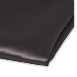 Anthrazit Einstecktuch Polyester Satin - Thumbnail 2