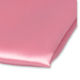 Hellrosa Einstecktuch Polyester Satin - Thumbnail 2