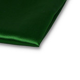 Smaragdgrüne Einstecktuch Polyester Satin - Thumbnail 2