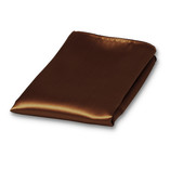 Cognac Einstecktuch Polyester Satin - Thumbnail 1